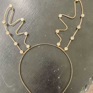 Diamond antler headband